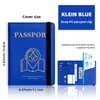 Nuevo producto exclusivamente para el comercio transfronterizo: Portapasaporte de alta gama para viajes de negocios con logo impreso personalizado, múltiples ranuras para tarjetas para documentos y boletos