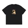 Camiseta de manga corta de seda de leche para hombre y mujer con estampado divertido de gato siamés animal, versátil, cuello redondo, creativa, para teléfono móvil