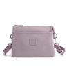 Bolsa Feminina Transfronteiriça Nova Bolsa de Ombro Feminina Casual Cor Pura Bolsa Transversal Simples Bolsa Casual de Nylon Bolsa para Celular para Mulheres