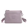 Bolsa de Ombro Personalizada Bolsa Feminina Casual Cor Sólida Bolsa Transversal Casual Bolsa de Nylon Casual Mão Nova Bolsa de Máquina Transfronteiriça