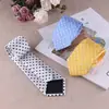 Camisa de traje informal de negocios, ropa formal, corbata al por mayor, corbata de hombre con estampado de puntos y personalidad de moda multicolor