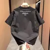 2026 Verano Nuevo Diseño Patchwork Cuello Redondo Manga Corta Camiseta Moda Masculina Casual Fresco Media Manga Ins Tendencia