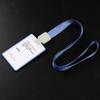 Permiso de trabajo de aleación de aluminio con cordón hebilla fácil de tirar colgante para insignia tarjeta de trabajo para el cuello juego de tarjetas de fábrica insignia retráctil hebilla fácil de tirar