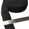Banda Elástica Jacquard de Poliéster con Letras en Relieve, Cinturilla Gruesa de Alta Elasticidad para Pantalones Casuales, Correa Fija, Accesorio para Prendas