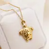 Colgante de Tortuga de Acero Inoxidable Fundido a Presión Tohm Accesorio Versátil Estilo Océano Verano Collar Electrochapado en Oro de 18K