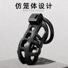 Candado de Atadura de Dragón para Hombre Sm Bondage Candado de Castidad Juguete Alternativo Anillo Jaula de Pájaro con Productos para Adultos