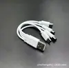 Venta Directa de Fábrica Cable de Carga Tipo-C Uno a Dos/Tres/Cuatro, Cable de Carga con Salida Multi-Puerto, Cable de Carga Tipo-C Integrado