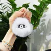 Chaveiro Panda de Pelúcia Pérola Fofo Boneco Urso Desenho Animado Pingente Decoração de Bolsa Pequeno Presente para Barracas