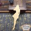 Material de Tabla de Bambú, Placa Base de Corte y Moldeado con Forma Especial, Personalización de Logotipo con Grabado Láser, Kit de Materiales para Bricolaje
