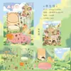 Serie Edición Grande Xinyuyan Pegatinas de Paisaje Estilo Antiguo Estilo Chino Escenas en Miniatura 3D Dibujos Animados Alivio del Estrés Manualidades DIY