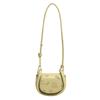 Bolsa Transversal Simples de Nicho Design Novo Primavera 2025 Bolsa de Sela de Mão/Axila Personalidade Elegante Bolsa Pequena para Mulheres