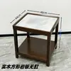 Mesa de Mahjong de madera maciza mesa de té soporte para té mesa de té de Mahjong sala de juegos de mesa casa de té soporte de mesa de té de losa de roca lateral máquina de Mahjong