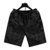 Transfronterizo Aliexpress Amazon Tendencia Pantalones Cortos Europeos Verano Hombres Pantalones Grandes Flockeados Casuales Pantalones de Playa Hombres