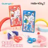 Tesoura Guangbo Stationery Original Estilo Hello Kitty Sanrio para Escola Primária Tesouras de Corte Seguro para Artesanato Infantil
