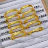 Tienda de Oro Mismo Estilo Pulsera Plana de Empuje y Tirón para Bebé con Palabras, Divertida y Duradera, Pulsera Infantil, Regalo de Luna Llena