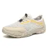 Zapatos de Verano Calados para Hombre, Nuevos Zapatos de Malla Ligeros y Transpirables para Hombre, Zapatos Casuales Finos, Zapatos Deportivos Casuales