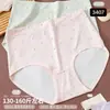 130-160 jin Talla Grande Seda de Hielo BS Moda Estampado Textura Sensación Fresca Tela de Nylon Bragas para Mujer 3407 Nan
