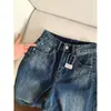 Shorts de Mezclilla Cortos Vintage Súper Populares para Mujer, Tendencia Versátil Verano 2026 Nuevo Estilo para Figuras Pequeñas