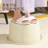Envío gratis en muestras. Tina de pedicura para uso doméstico para el uso diario en el baño. Tina de baño para pies engrosada, lavabo para pies, tina para remojar los pies y tina de masaje con puntos elevados