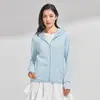 Venta al por mayor transfronteriza Ropa de protección solar Verano para mujer Anti-UV Transpirable Seda de hielo Delgada Chaqueta Abrigo de pesca con protección solar para hombre