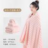 Toalla de baño de terciopelo coral, juego de tres piezas, toalla de terciopelo de burbujas, gruesa, absorbente de agua, sin pelusa, gorro para secar el cabello, toalla de baño para el hogar