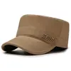 Gorra Plana Bordada con Procesamiento Personalizado y Cierre Trasero Ajustable, Forro de Cuadros, Circunferencia de Cabeza Grande, Adecuada para Todas las Estaciones