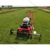 Cortacésped de empuje manual con cuchilla rotatoria ancha Máquina marcadora de césped máquina pequeña para rayar césped