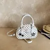 Versión Coreana Lindo Dibujo Animado Conejo Bolso Pequeño para Mujer 2026 Nuevo Estilo Estilo Universitario Mochila Estampado de Puntos Bolso Tote Pequeño Sin