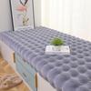 Alfombrilla de Terciopelo de Burbujas para Ventana Saliente, Alfombra de Felpa Gruesa Antideslizante para Invierno, Alfombra de Mesita de Noche para Dormitorio, Alfombra de Tatami, Manta de Felpa para Balcón