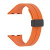 Adequado para Pulseira Apple Watch Iwatch Silicone Magnética Dobrável Ajustável Ultra Smart Sport Pulseira de Relógio S10