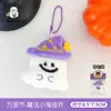 Fofo bichinho de pelúcia de gatinho preto, decoração de Halloween, ornamento de boneca versátil, chaveiro, pingente de mochila, pequeno acessório