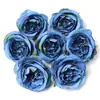 Flor artificial peônia retrô Botão acessórios DIY feitos à mão com cenário de parede de flores de casamento decoração de pulseira estilo pintura a óleo
