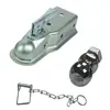 Conector de capa de reboque tampa da cabeça da bola de reboque tampa de cobertura acessórios de modificação de RV iate pino anti-perda