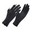 Luvas de Proteção Solar para Mulheres, Anti-UV para Dirigir, Ciclismo ao Ar Livre, Sem Dedos, Seda Gelada de Verão, Finas, Respiráveis, Luvas para Veículos Elétricos
