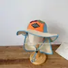 Sombrero de Cubo Retro de Bloques de Color para Niños Secado Rápido Verano Delgado Transpirable Ala Ancha con Protección Solar para Exteriores Montañismo