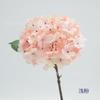 Simulación Pintura al Óleo Hortensia Rama Individual Color Otoñal Hortensia Estilo Europeo Guirnalda Dintel Arreglo Floral Decoración Escena Boda al Aire Libre