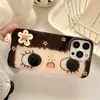 Capa de Celular Pomax Apple 15Pr para Iphone16, Menina de Olhos Grandes Camada Única, Estilo Novo 14, Desenho Animado 13, Criação 12