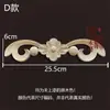 Acessórios para Móveis Apliques Estilo Europeu Escultura em Madeira Dongyang, Enfeites para Portas de Madeira, Apliques Finamente Esculpidos para Portas de Armário, Apliques para Cabeceira de Cama, Apliques Decorativos em Madeira Maciça Prateada