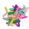 Lima de Uñas Mini de 5 cm Manicura Tira Pequeña de Fricción Viruta de Madera Tira de Pulido para Manicura Tira de Lima de Uñas Fluorescente Colorida