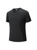 Camiseta de Malla Redonda de Seda Helada de Secado Rápido de Verano para Hombres y Mujeres, Adecuada para Deportes y Correr, Se Puede Usar como Capa Base, Estilo Unisex