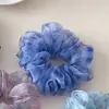 Scrunchie Pequeno de Cetim de Alta Qualidade Estilo Francês, Simples e Elegante, Elástico de Cabelo de Alta Elasticidade para Coques e Rabos de Cavalo