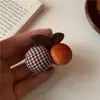 Pasador de Cereza para Mujer, Lindo Pasador Pequeño de Pinza, Pinza Lateral, Pinza para Flequillo, Pinza Pequeña para Cola de Caballo Alta, Pinza Superior, Accesorio para el Cabello