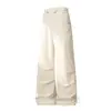 26 Novas Calças Casuais Femininas para Exterior à Prova de Vento, Impermeáveis, Respiráveis, Calças Cargo para Montanhismo, Largas, Abertura da Perna Ajustável, Calças Paraquedas Masculinas