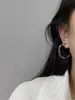 Disco Repelente de Mosquitos de Alta Qualidade Clipe de Orelha Argolas Grandes Sem Furo Brincos Circulares Mostrando o Rosto Brincos Pequenos Estilo de Verão Elegante para Mulheres