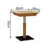 Mesa de Jantar Comercial para Loja de Macarrão, Restaurante de Chá, Hotel com Gaveta, Mesa de Jantar Simples Estilo Japonês, Mesa Longa, Mesa Quadrada, Feita Sob Medida