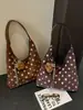 2026 Nuevo Bolso Sencillo Versátil de Lunares de un Hombro para Debajo del Brazo Bolso Cruzado Casual de Moda de Gama Alta para Mujer