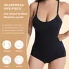 Ropa interior moldeadora de una pieza transfronteriza para control de abdomen, levantamiento de glúteos y modelado corporal, con un diseño sin entrepierna que no requiere quitarse la ropa y corsé reductor de cintura