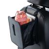 Caja de almacenamiento para automóvil, bolsa colgante para respaldo de silla, portátil, negra pura, caja de almacenamiento plegable, bolsa colgante para almacenamiento de respaldo