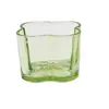 Portavelas de Vidrio con Forma de Flor de Cuatro Pétalos, Copa Pétalo, Portavelas Moderno, Copa para Aromaterapia, Copa para Velas, Portavelas para Ambiente Romántico