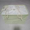 Cesta de almacenamiento de telas para el hogar, cesta de almacenamiento de ropa sucia plegable de algodón y lino, cesta de almacenamiento de ropa, cesta de lavandería, caja de almacenamiento